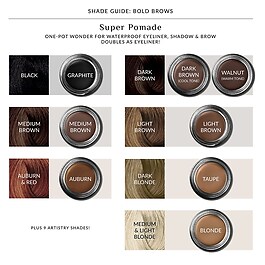 Super Pomade Vegan Eyeliner, Shadow & Brow Pigment - Augenbrauengel